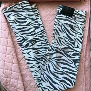 Zebra pants